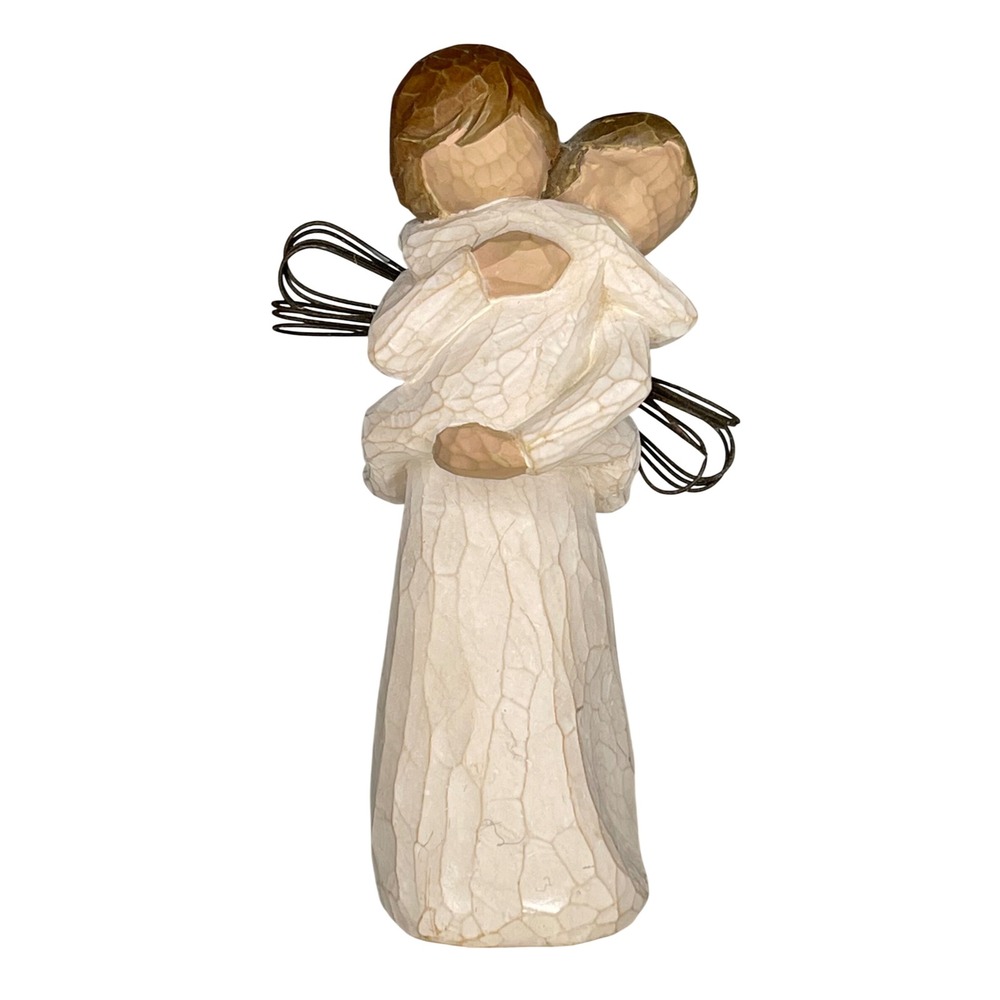 Willow Tree Angel of Embrace Figurine Susan Lordi 2002 Mother and Child 5 inch